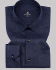 Navy Blue Super Soft Linen Shirt