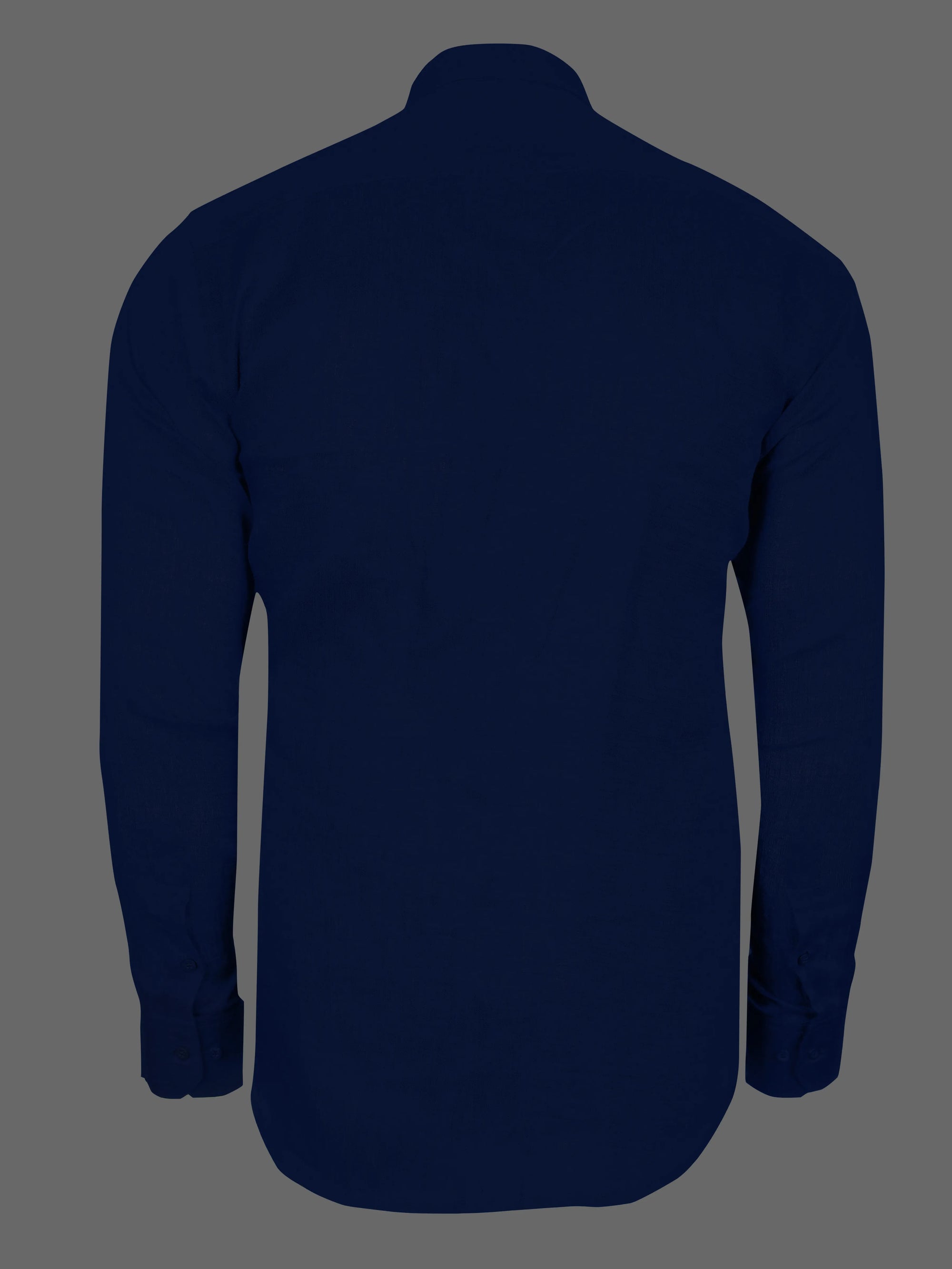 Navy Blue Super Soft Linen Shirt