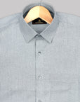 Bright White With Black Stripe Premium Cotton Shirt