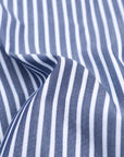 White With Dark Gray Stripe  Premium Cotton Shirt