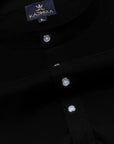 Eerie Black Super Soft Linen Kurta Shirt
