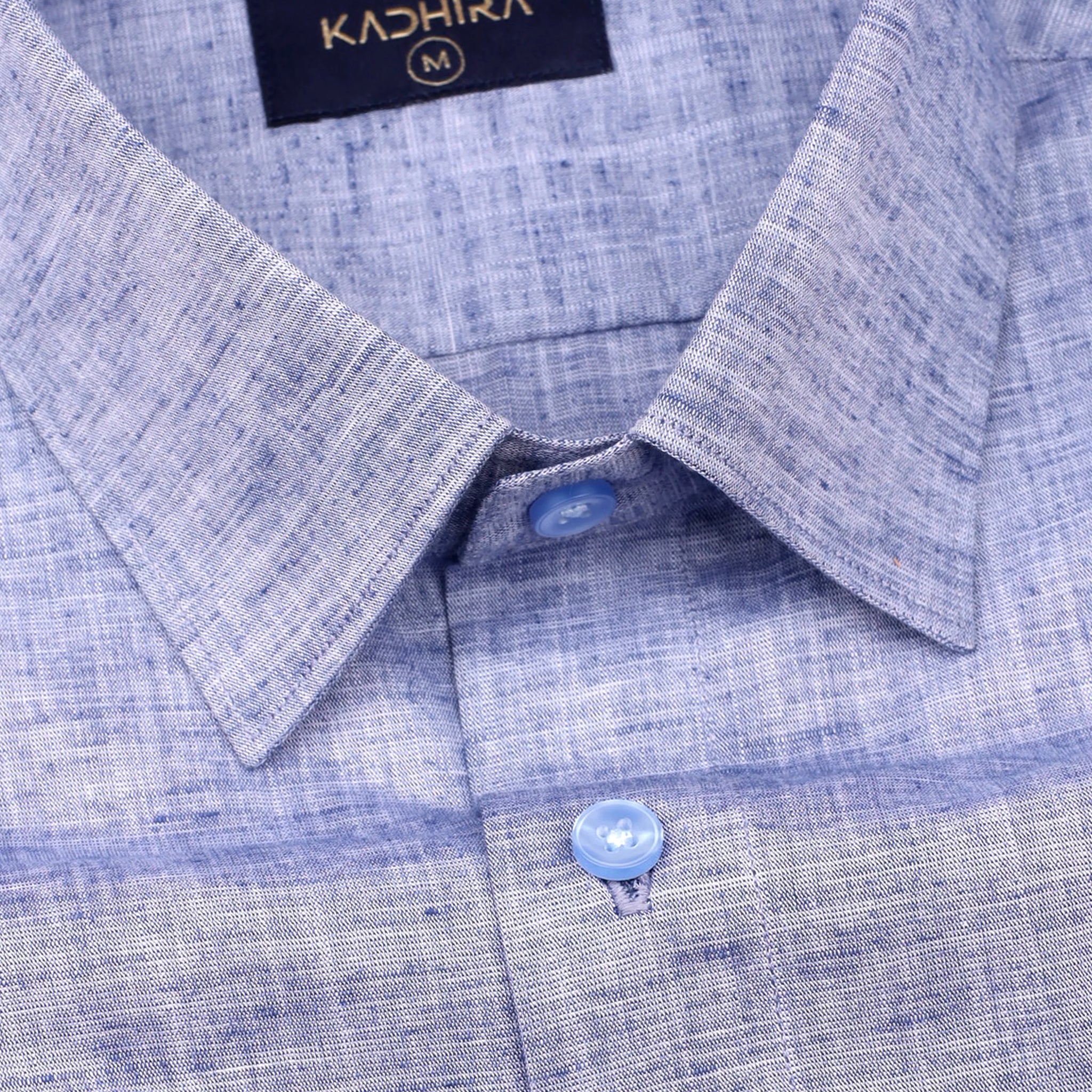 Maximum Blue Purple Solid Super Premium Cotton Shirt