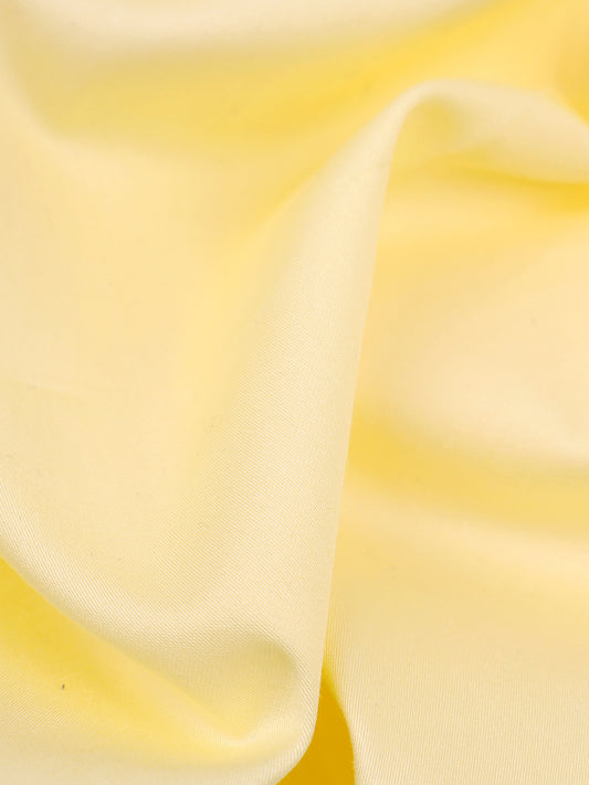 Light Yellow Subtle Sheen Super Soft Premium Cotton Shirt