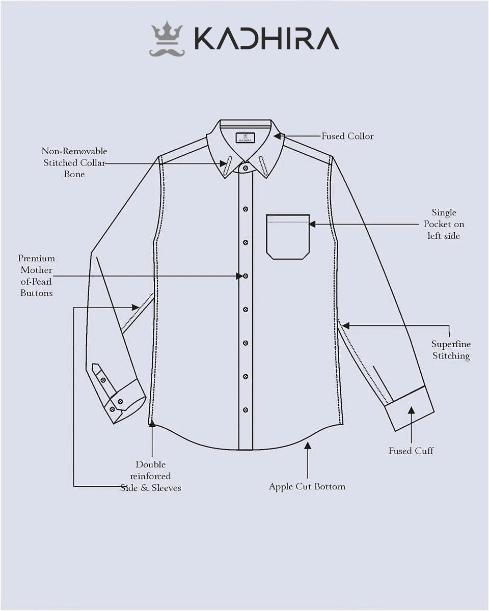 Black And White Hook Lock Pattern Printed Super Premium Cotton Shirt-[ON SALE]