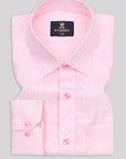 Pale Pink Pure Linen Shirt