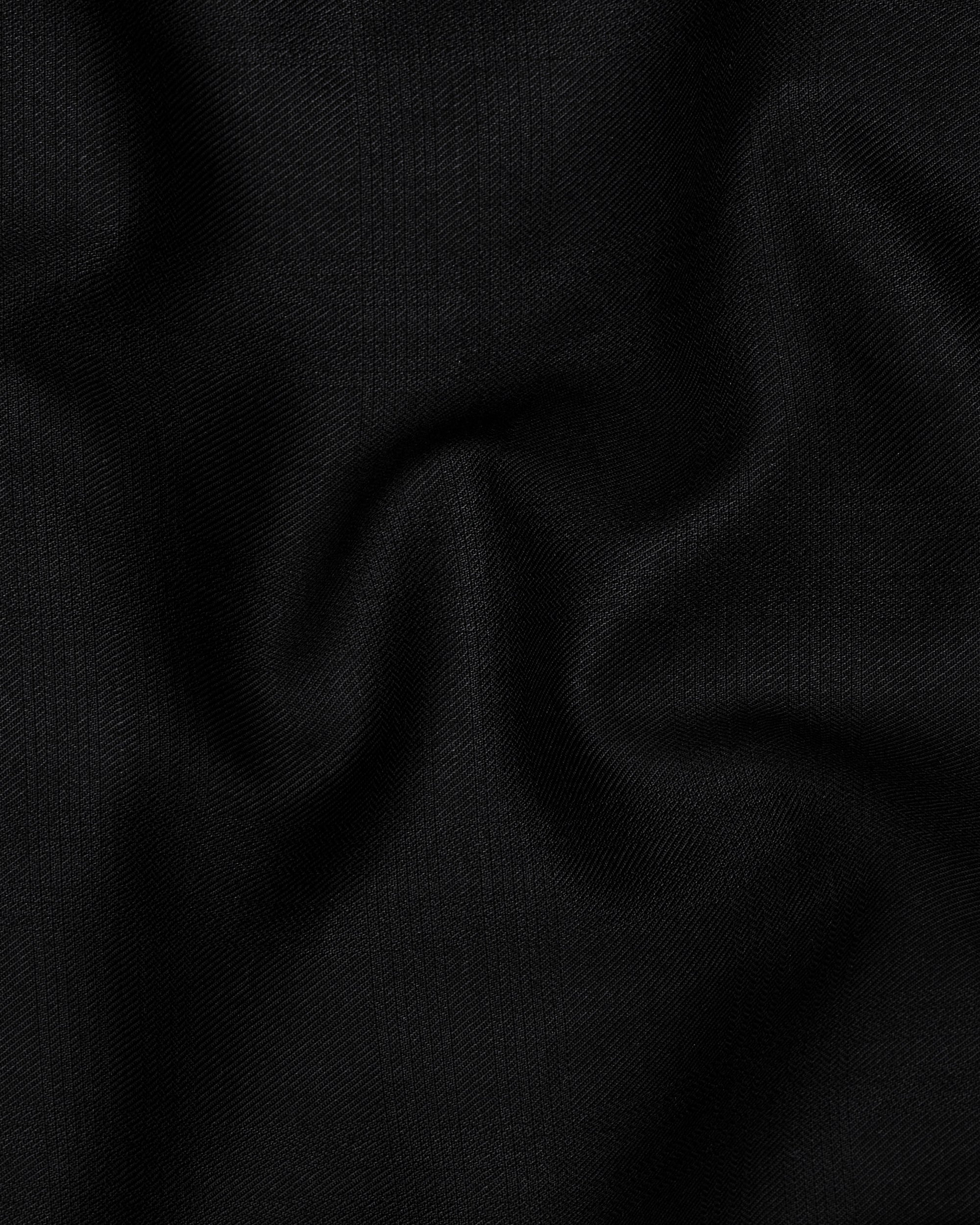 Black Single-breasted Premium Blazer